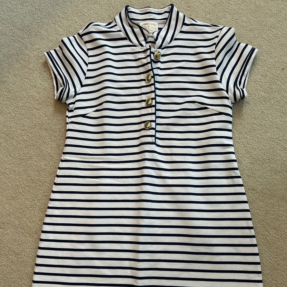Sail to Sable Striped Tunic Dress